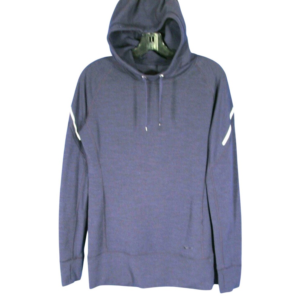 NIKE Soft Knit GRAYISH PURPLE Running Yoga SWEATSHIRT SWEATER w/ThumbHoles sz S